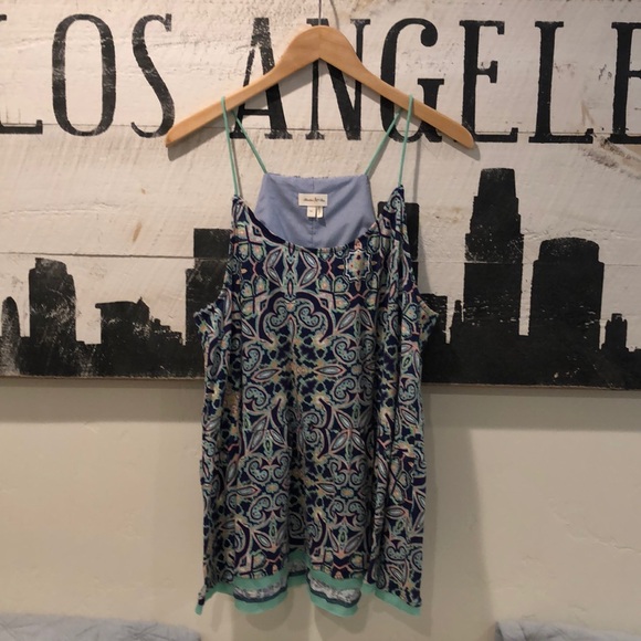 Anthropologie Tops - Anthropologie Meadow Rue Spaghetti Strap Tank XL